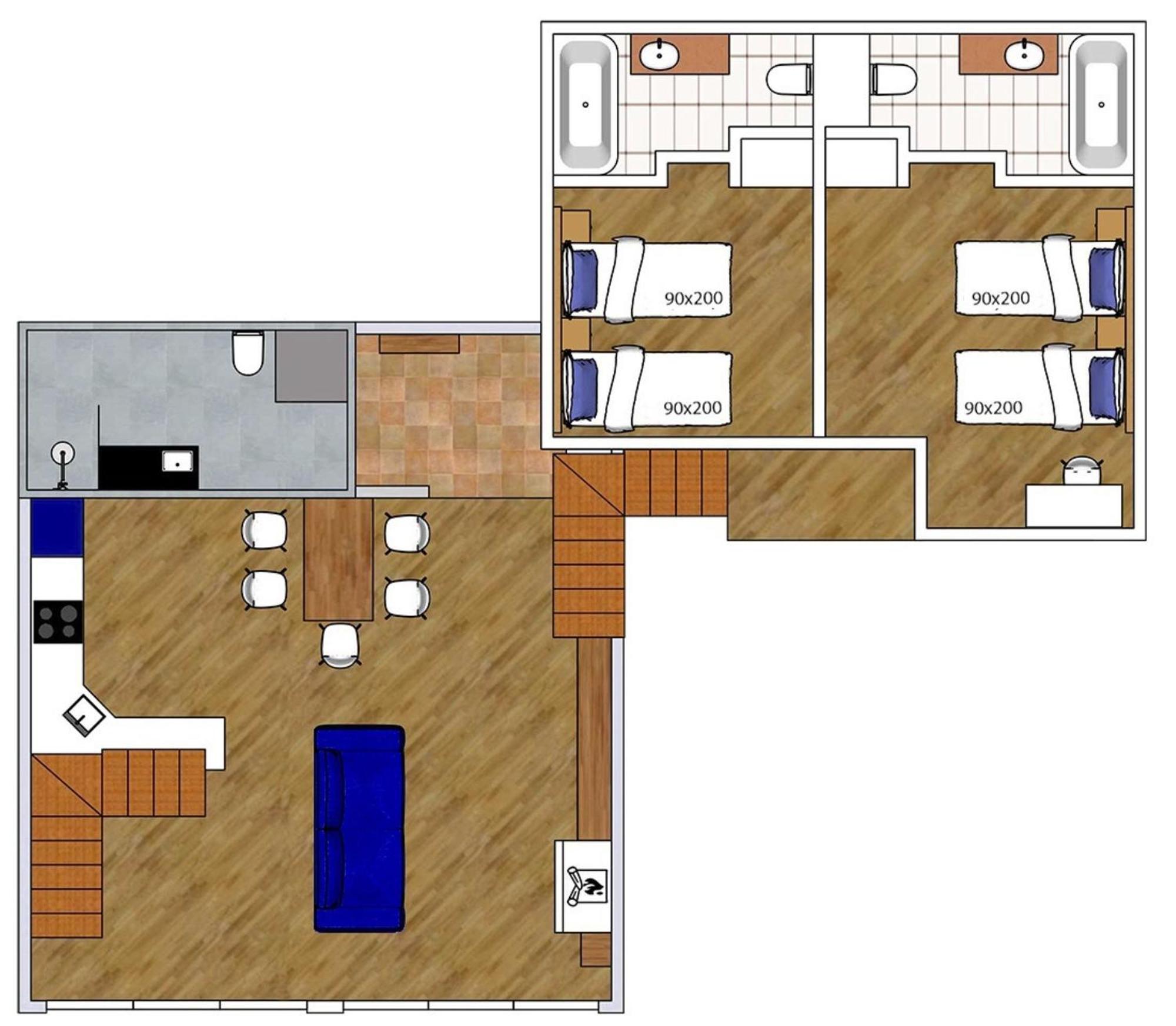 George Snow Apartments In New Gudauri - Fireplace, 50M To Gondola Lift Экстерьер фото